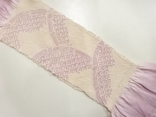 正絹　絞り　帯揚げ